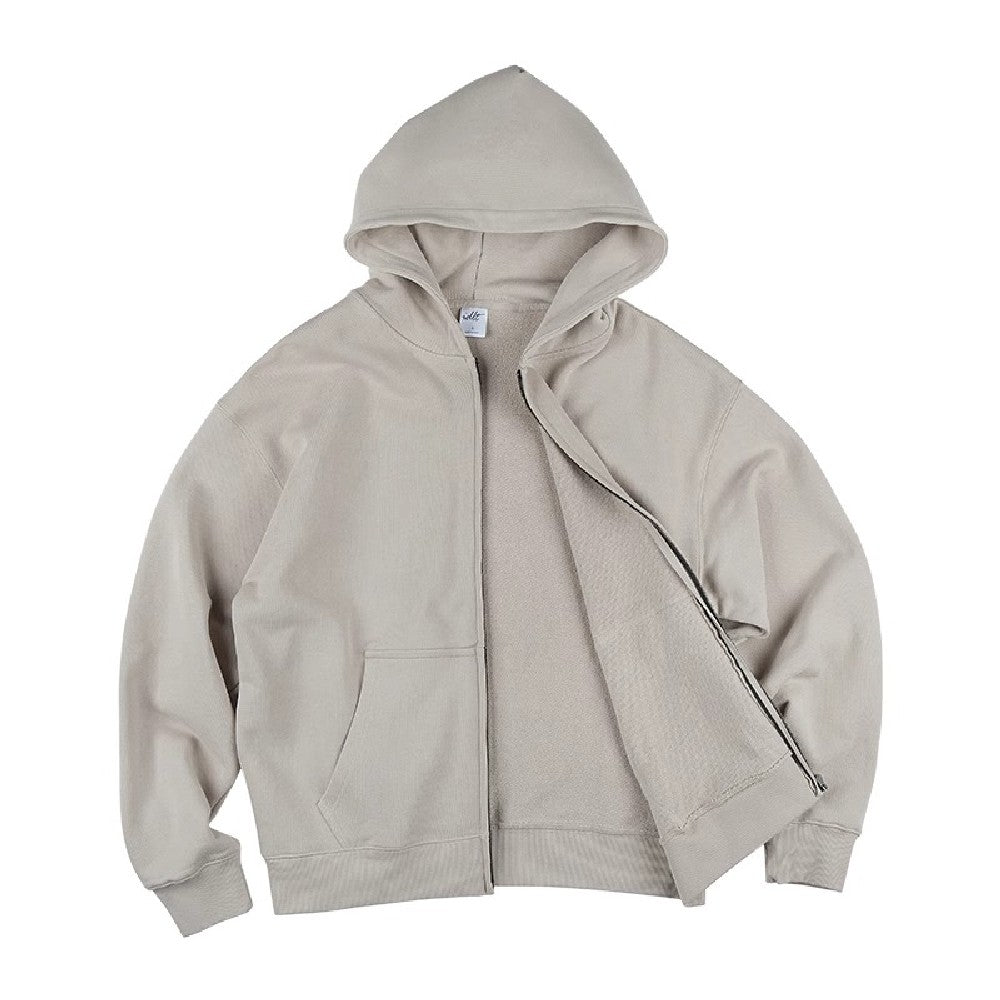 Heavy Zip-Up Hoodie