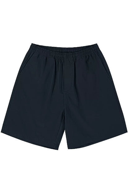 Cotton Blend Beach Shorts