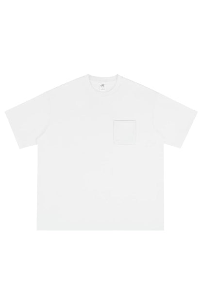 Oversized Pocket Cotton Tee