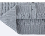 Heather Grey cardigan ribbed cuff and hem
