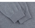 Heather Grey sweater cuff detail