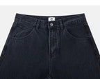 Dark Grey denim waistband and front pockets