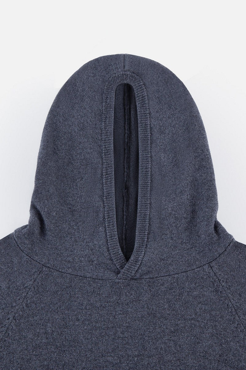 Fitted Cashmere Blend Hoodie