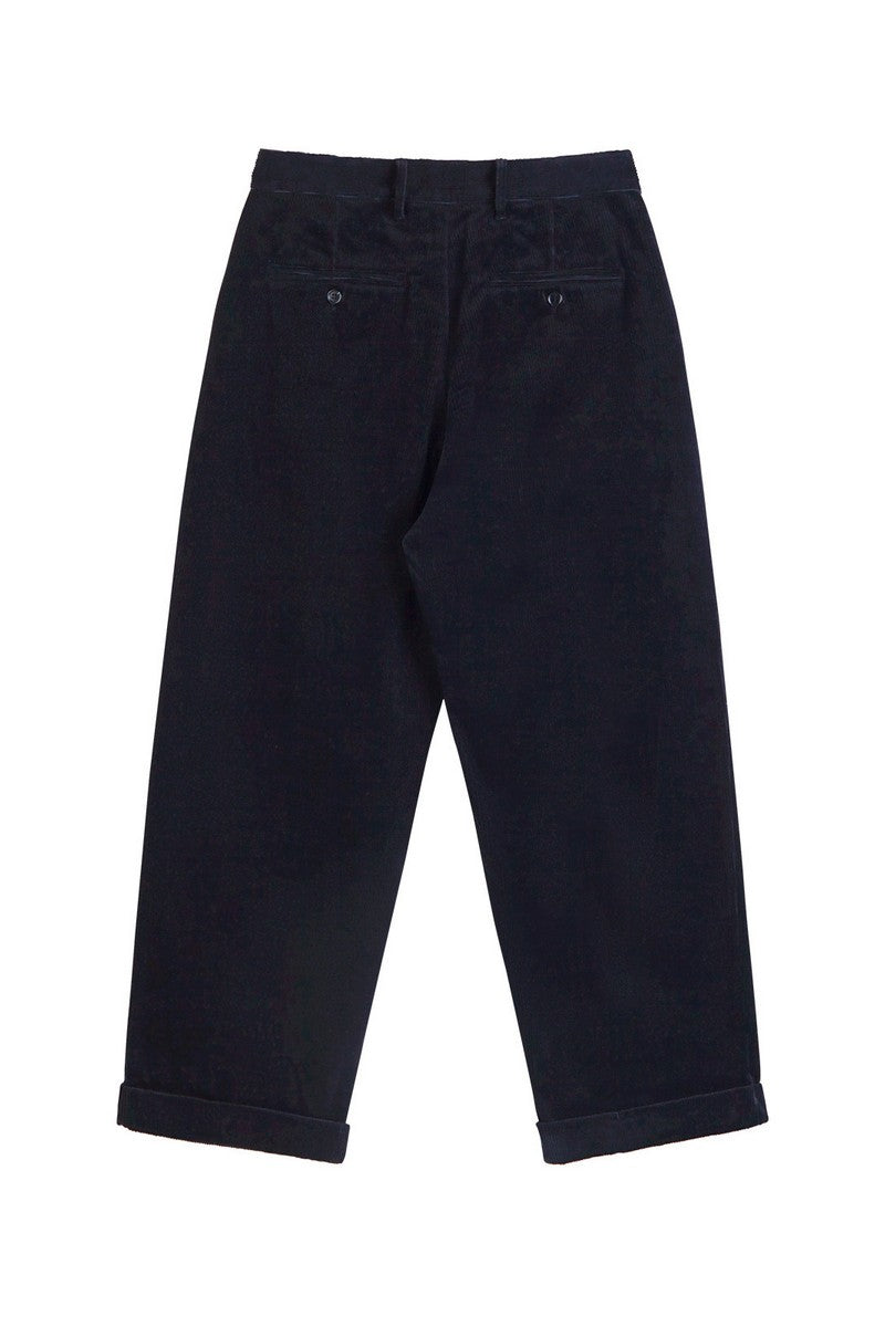 Corduroy Pleated Wide Leg Pants