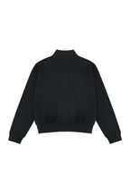 Cropped Zip-Up Sweater