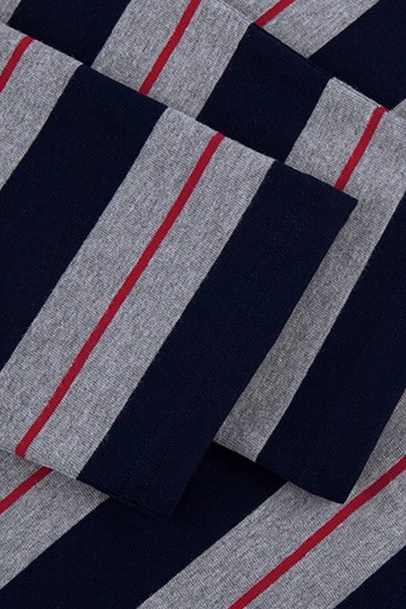 Heavyweight Striped Pocket Tee