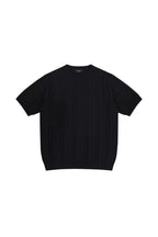 Linen Blend Knit T-Shirt