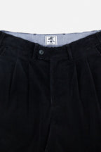 Corduroy Pleated Wide Leg Pants