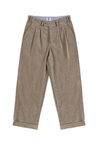 Corduroy Pleated Wide Leg Pants