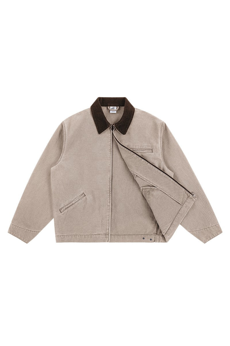 Washed Canvas Detroit Work Jacket