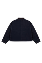 Boxy Denim Utility Jacket