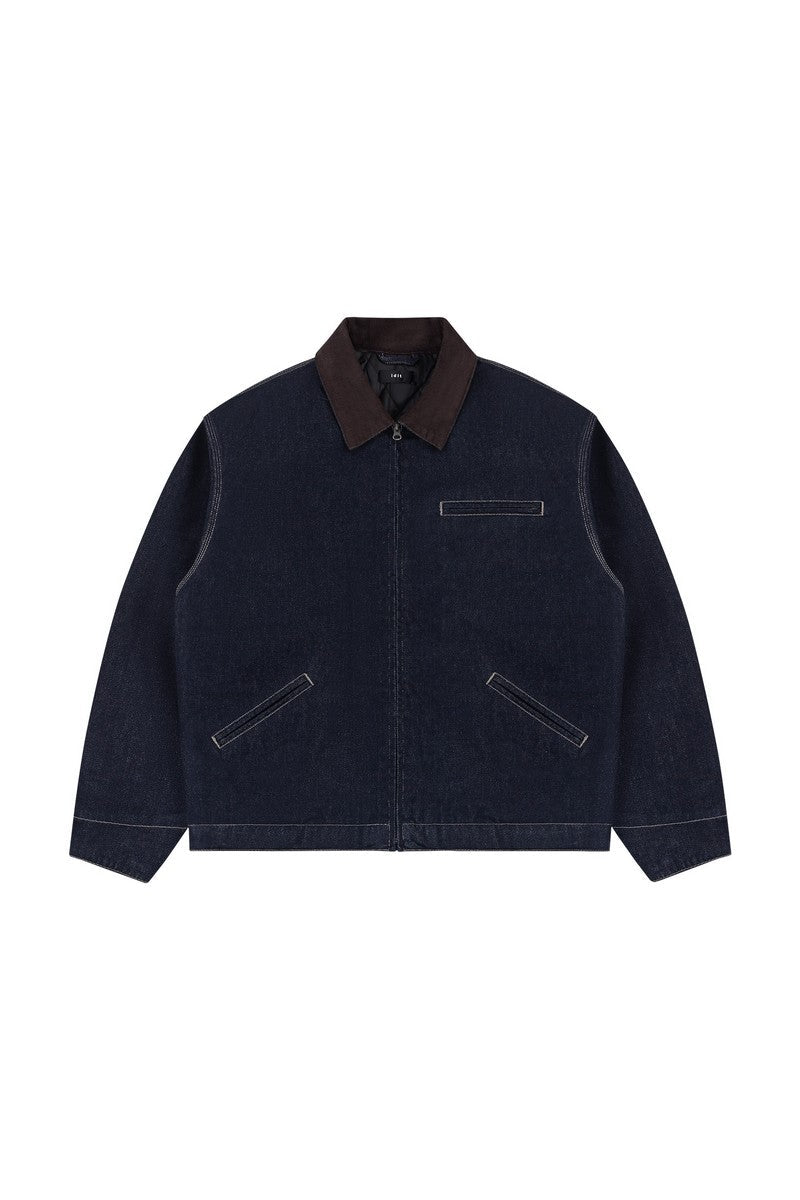 Faded Detroit Denim Jacket
