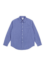 Washed Blue Check Shirt