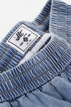 Cooling Washed Denim Shorts