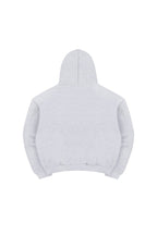 Padded Shoulder Fleece Zip Hoodie