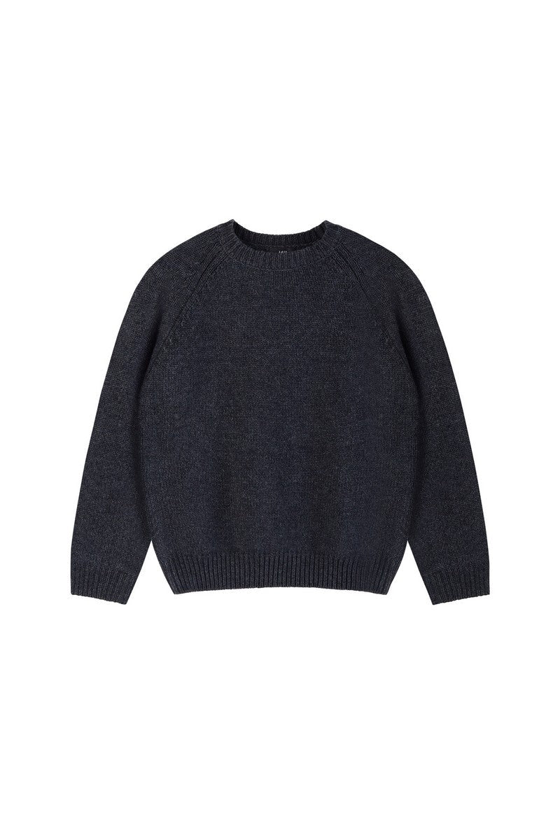 Chunky Wool Raglan Sweater