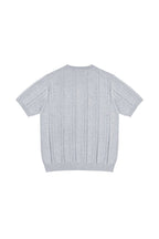 Linen Blend Knit T-Shirt