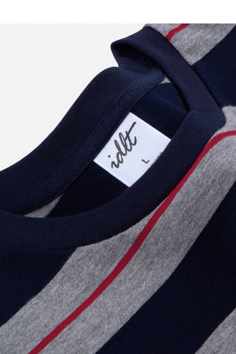 Heavyweight Striped Pocket Tee