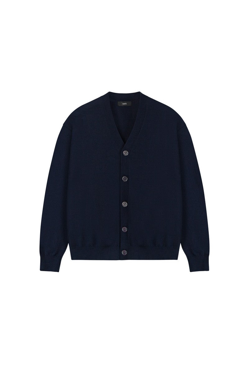 Cashmere Blend V-Neck Cardigan