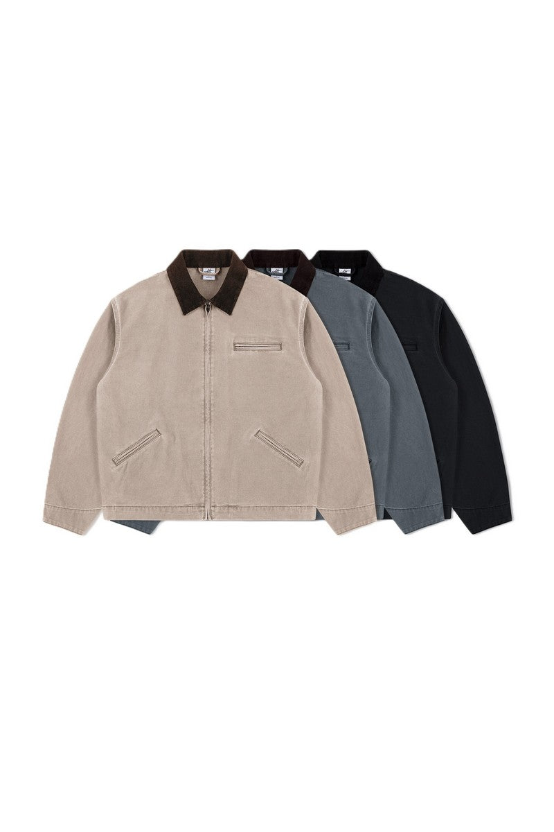 Washed Canvas Detroit Work Jacket