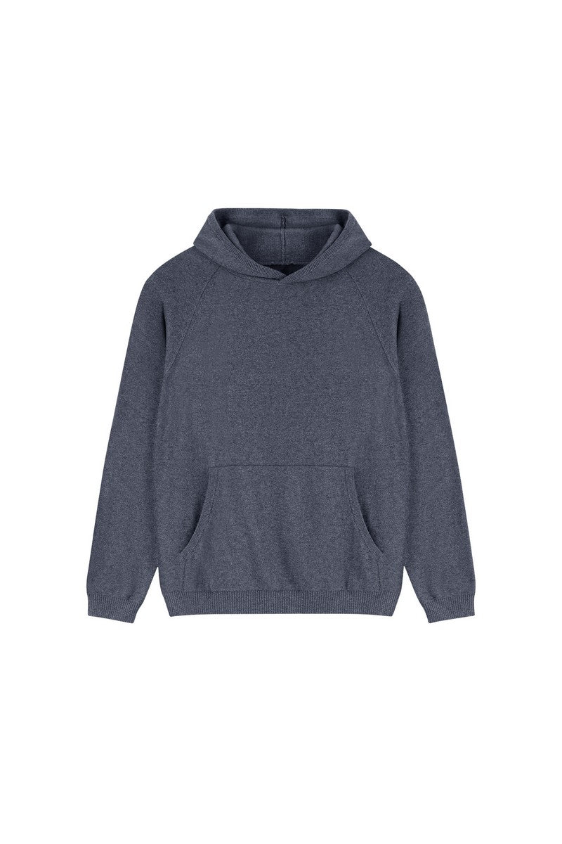 Fitted Cashmere Blend Hoodie