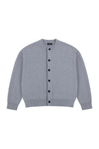 Wool Button Knit Cardigan