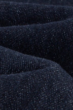 Washed Straight Leg Raw Jeans