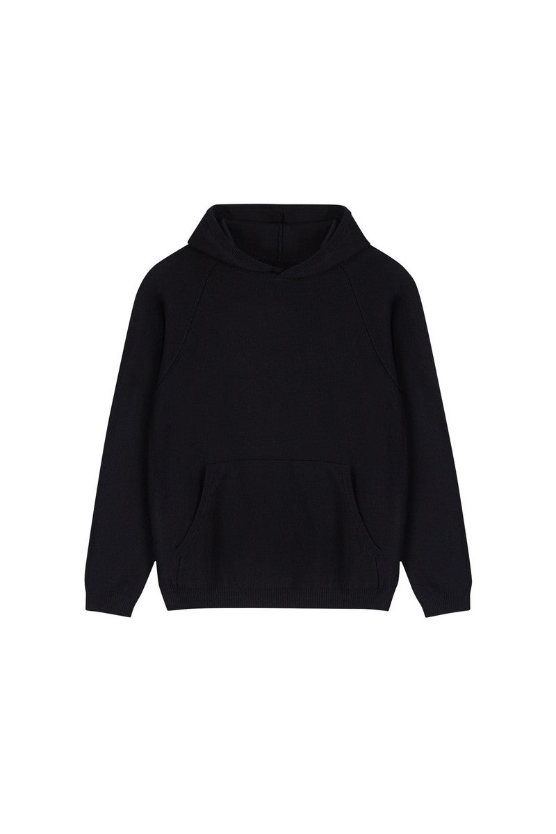 Fitted Cashmere Blend Hoodie