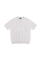 Linen Blend Knit T-Shirt