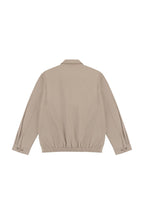 Relaxed Twill Zip Jacket