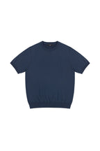 Silk Blend Knit T-Shirt