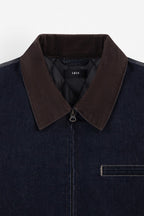 Faded Detroit Denim Jacket