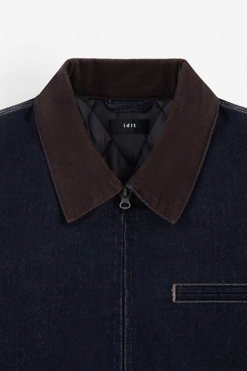 Faded Detroit Denim Jacket