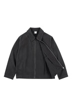 Washed Cotton Workwear Jacket