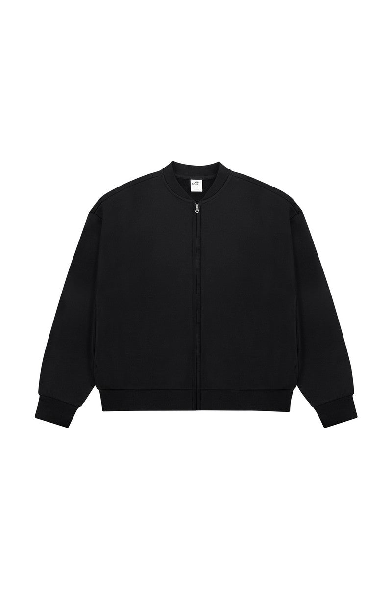 Boxy Zip Fleece Cardigan