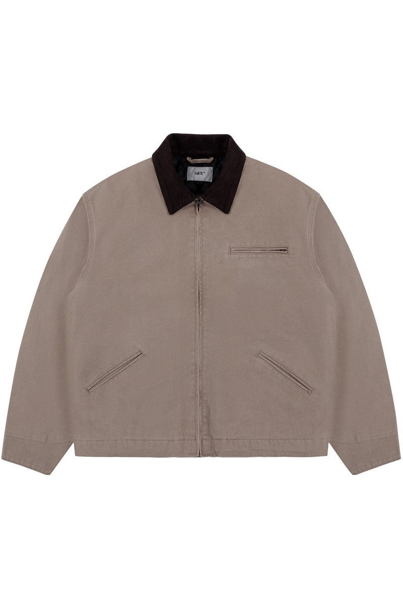 Washed Canvas Padded Detroit Work Jacket