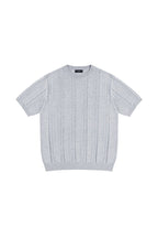 Linen Blend Knit T-Shirt