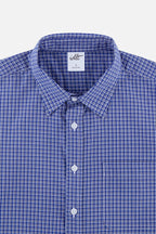 Washed Blue Check Shirt