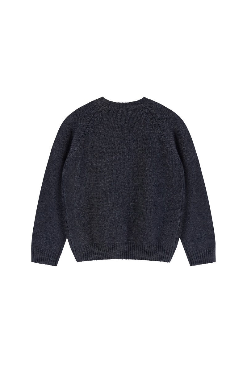 Chunky Wool Raglan Sweater
