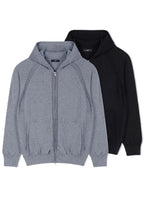 Cashmere Blend Zip Hoodie