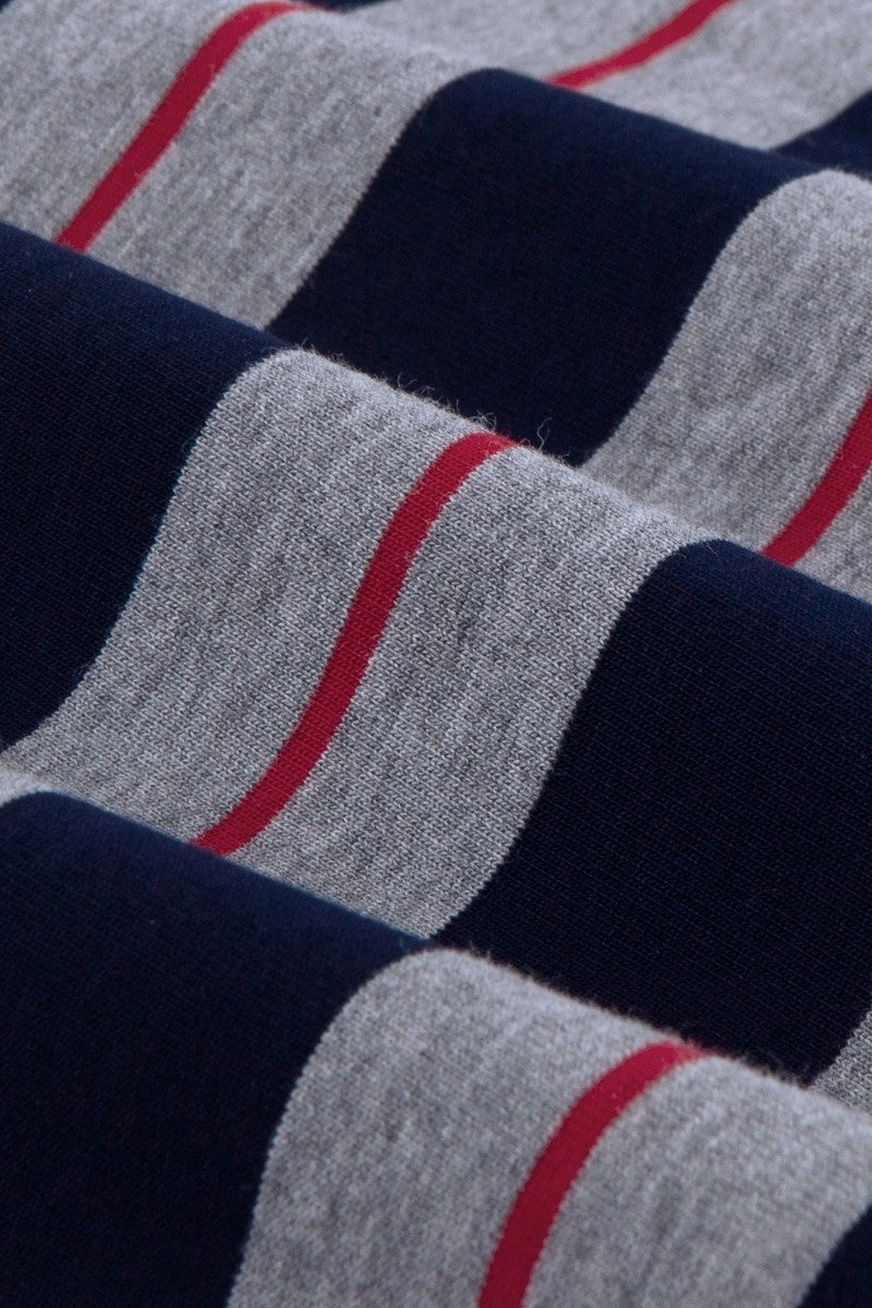 Heavyweight Striped Pocket Tee