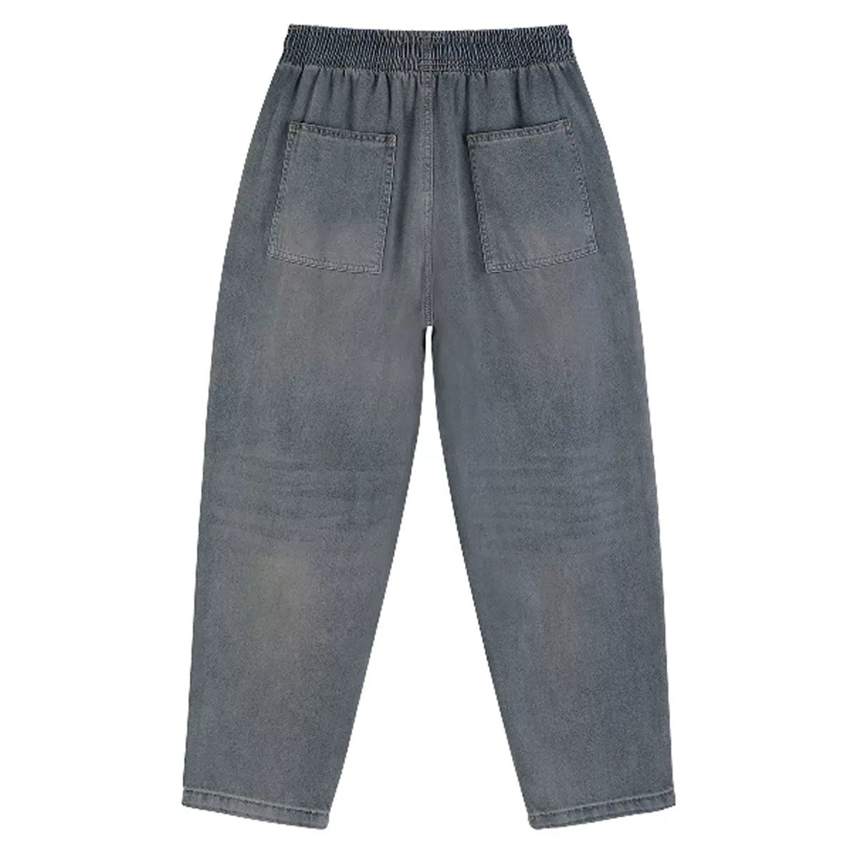 Tapered Drawstring Vintage Jeans
