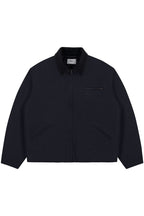 Washed Canvas Padded Detroit Work Jacket