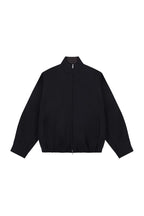 Relaxed Stand Collar Jacket