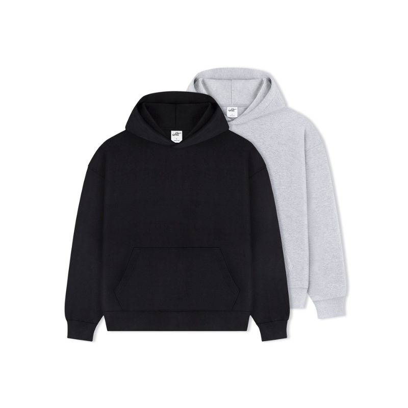 Boxy Pullover Air Layer Hoodie
