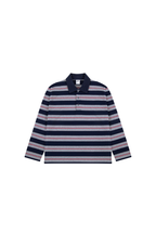 Heavyweight Striped Polo Tee