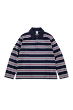 Heavyweight Striped Polo Tee
