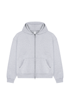 Boxy Zip Air Layer Hoodie