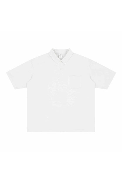 Dropped Shoulder Polo Shirt