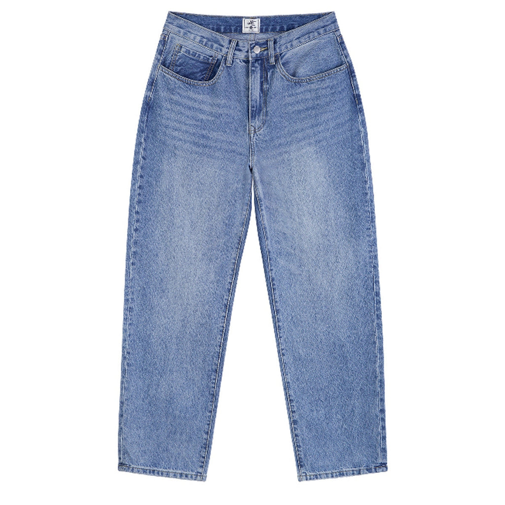 Heavyweight Straight Washed Jeans